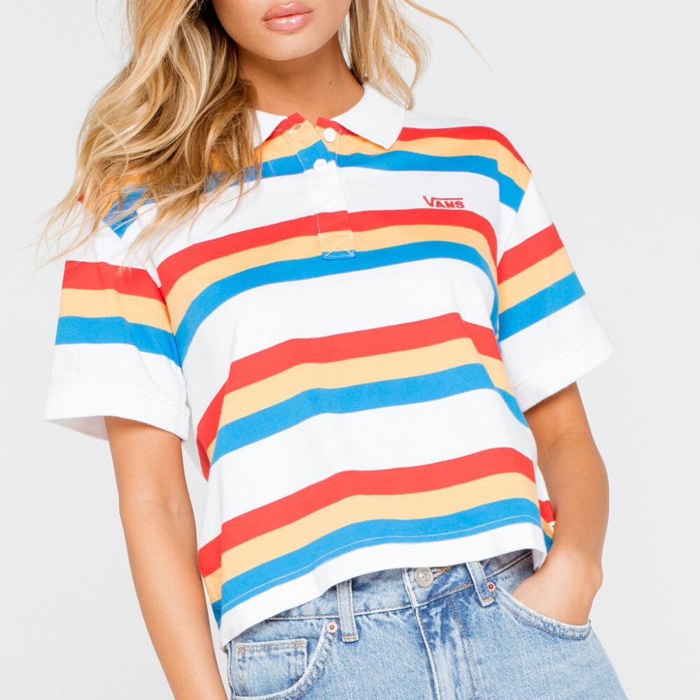 Vans Long Haul Polo Shirt L